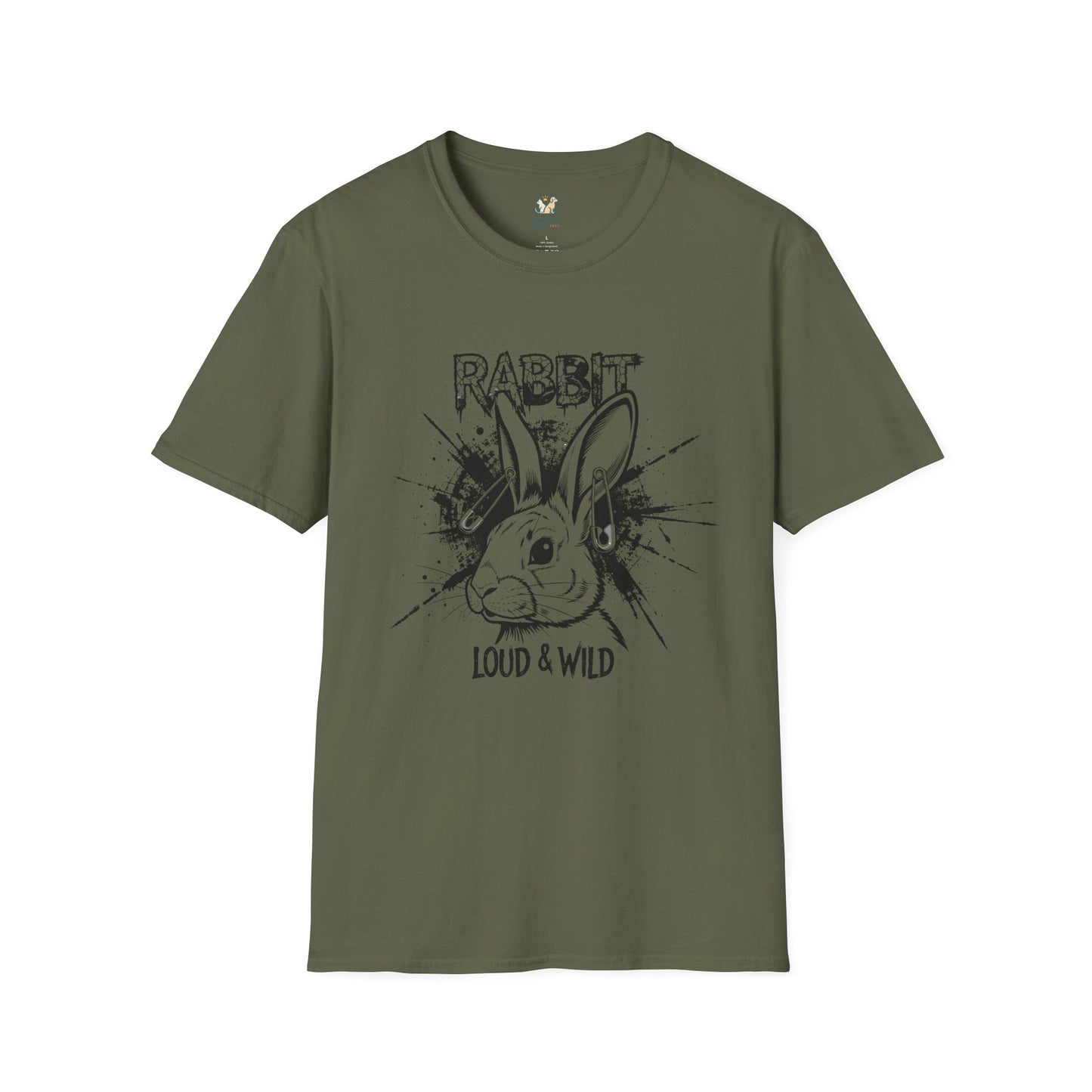 Grunge Rabbit T-Shirt
