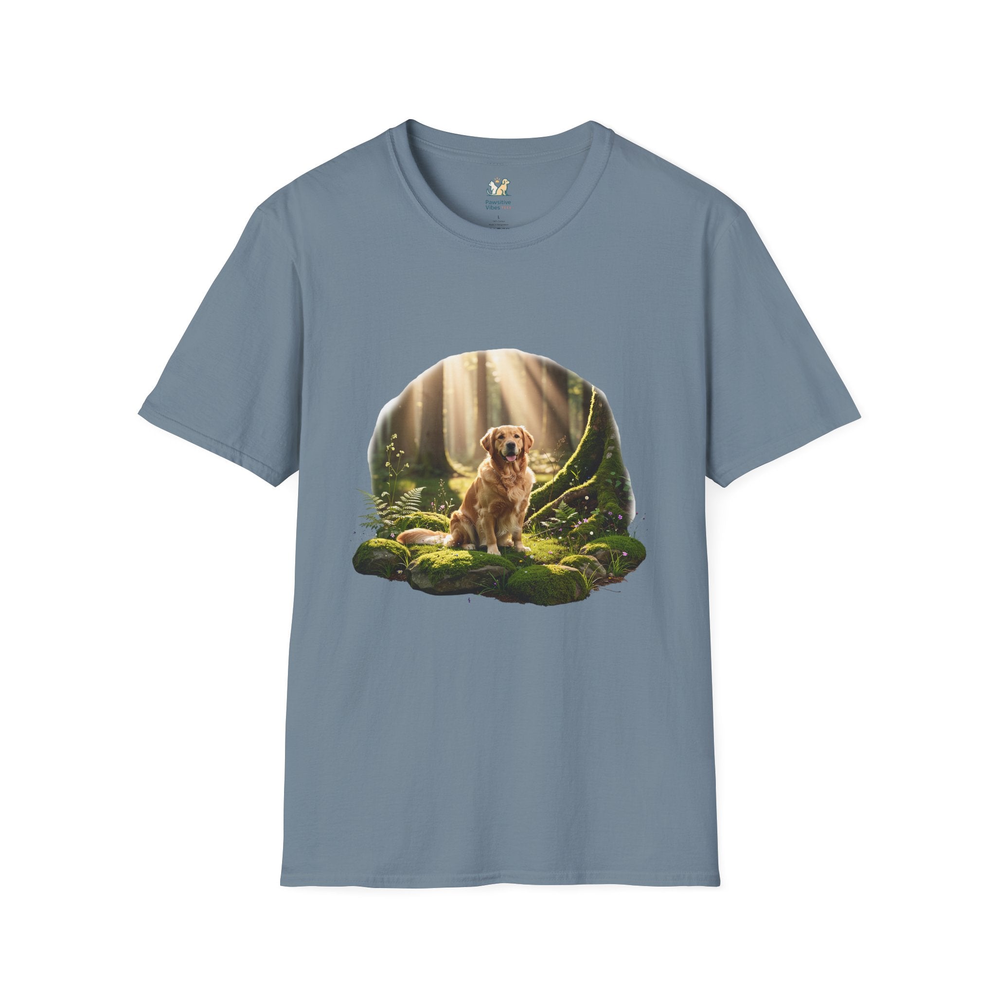Golden Retriever In A ForestT-Shirt