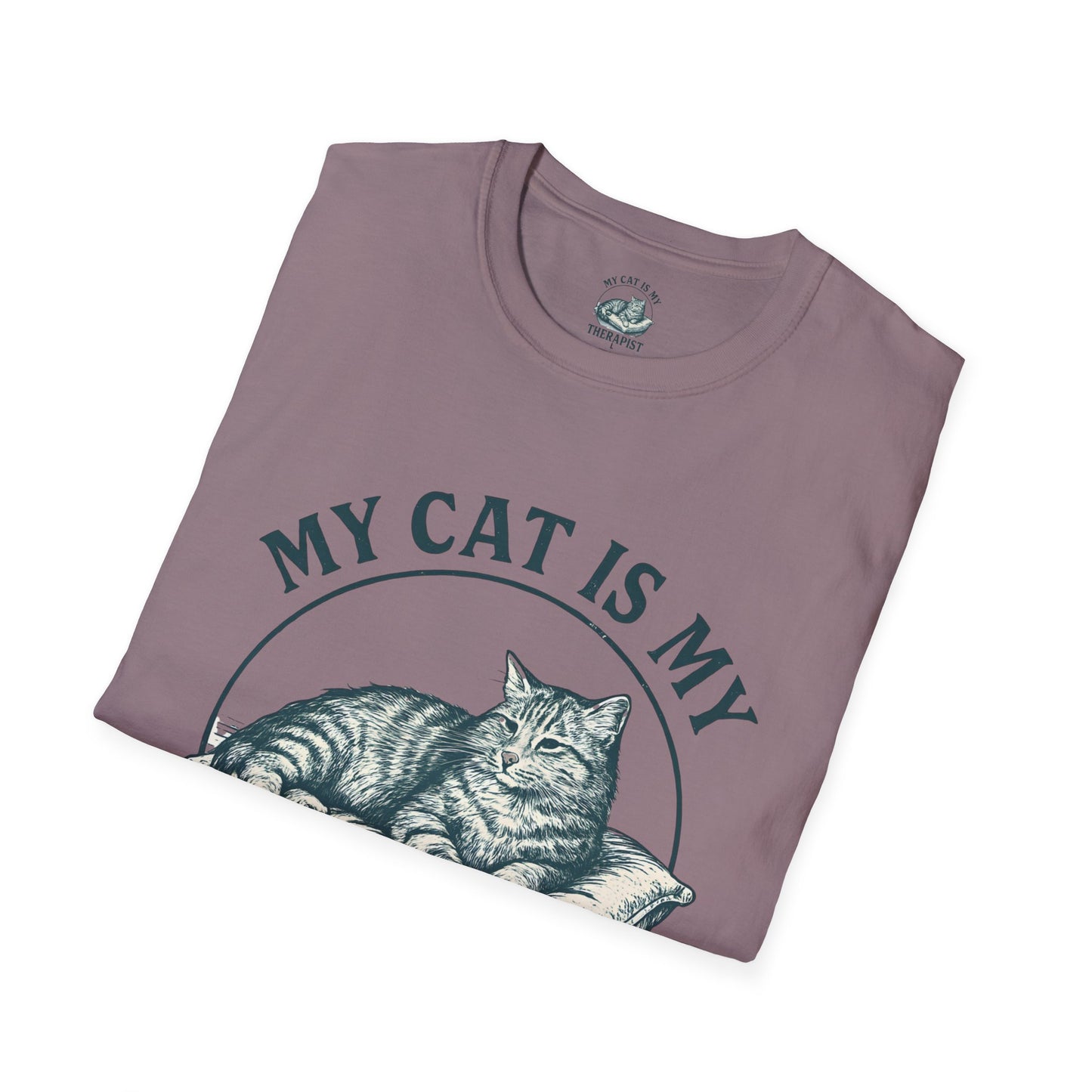 Cat Is My Therapist T-Shirt