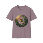 Parrot Surrounded By Foliage T-Shirt