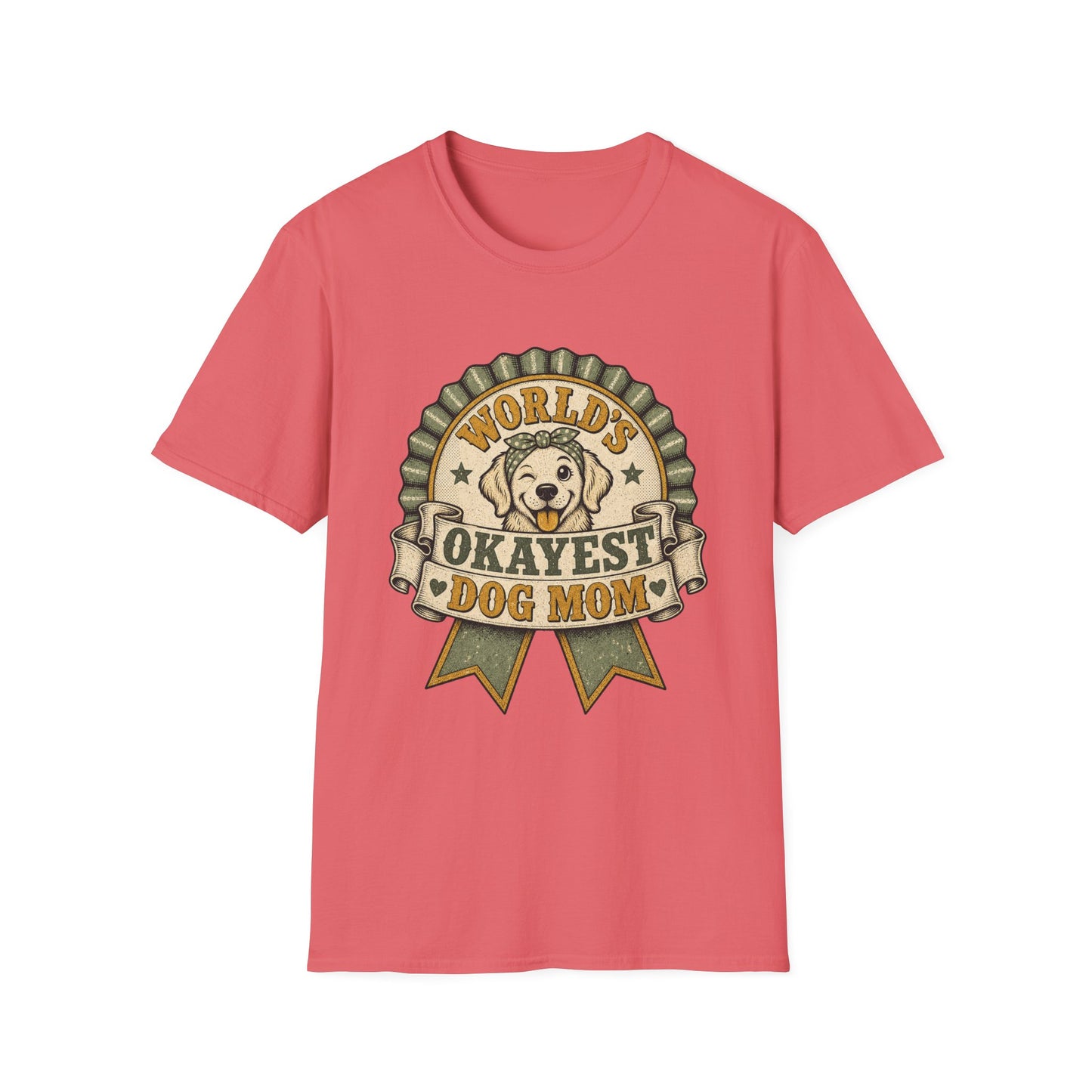 World's Okayest Dog Mom T-Shirt