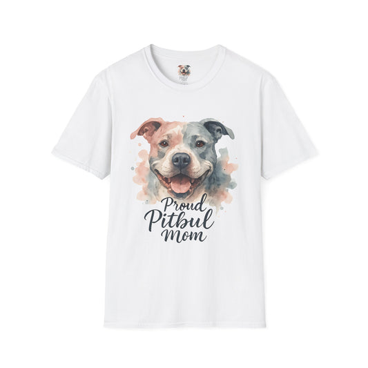 Proud Pitbull Mom T-Shirt