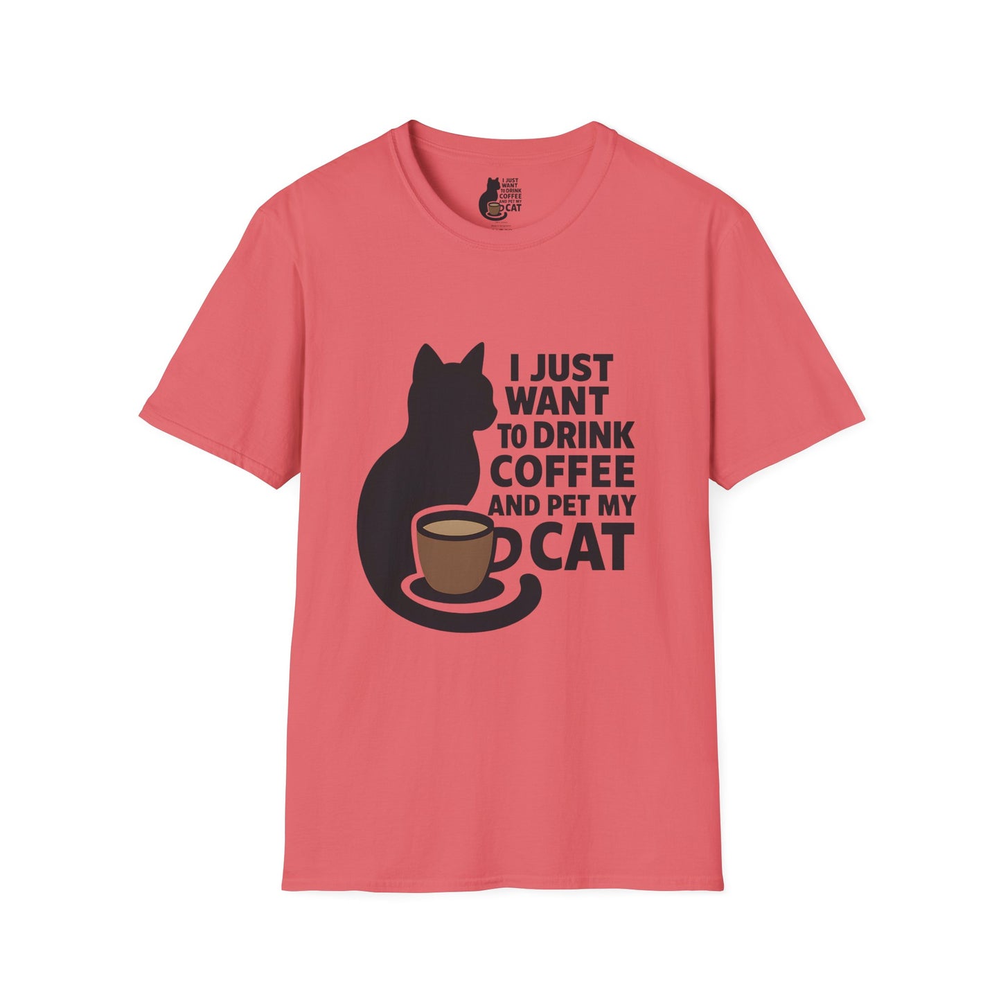 Cat and Coffee T-Shirt