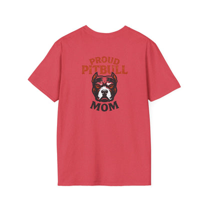 Proud Pitbull Mom T-Shirt