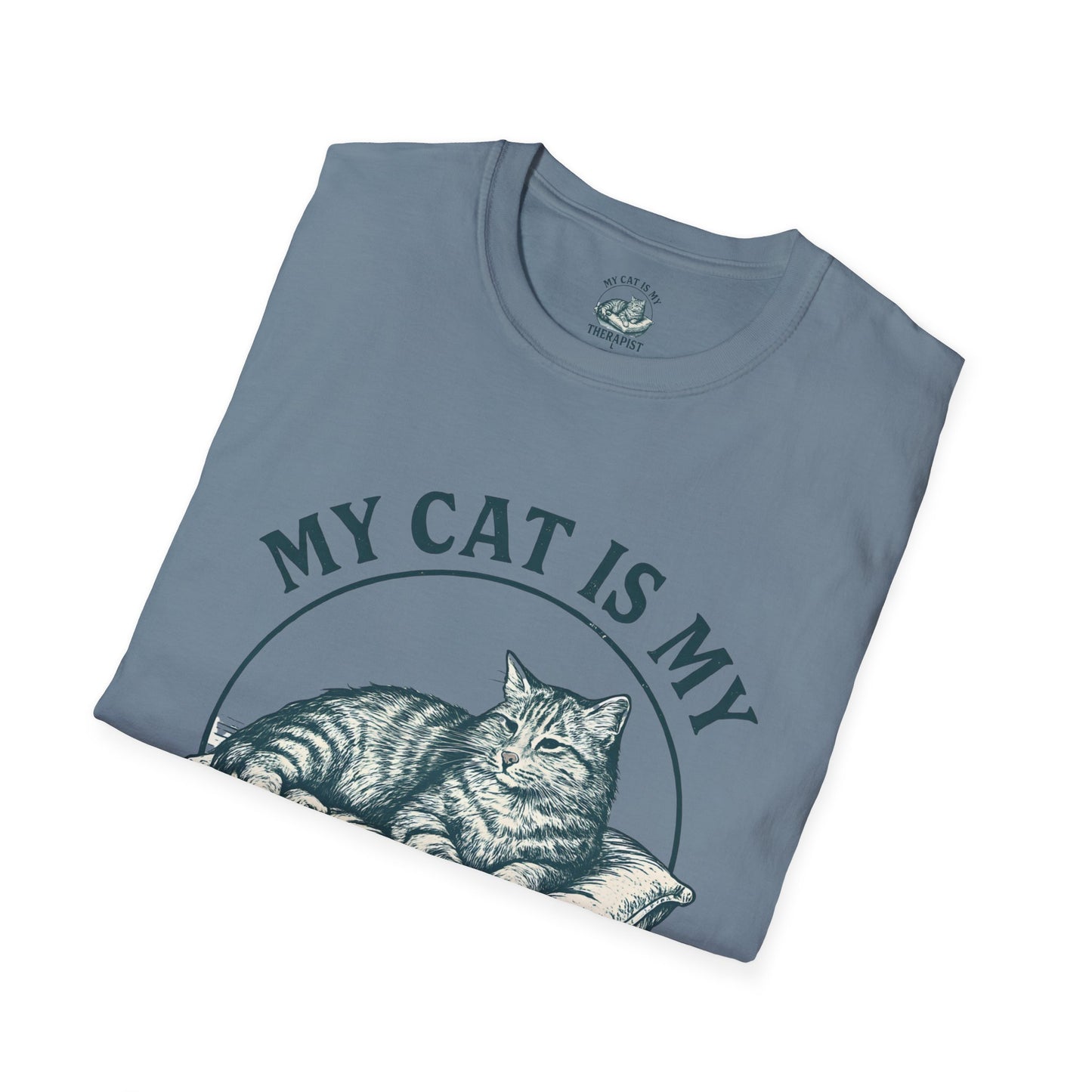 Cat Is My Therapist T-Shirt
