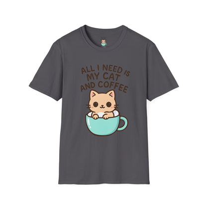 Cat in Coffee Cup T-Shirt