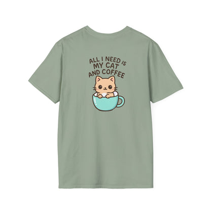 Cat in Coffee Cup T-Shirt
