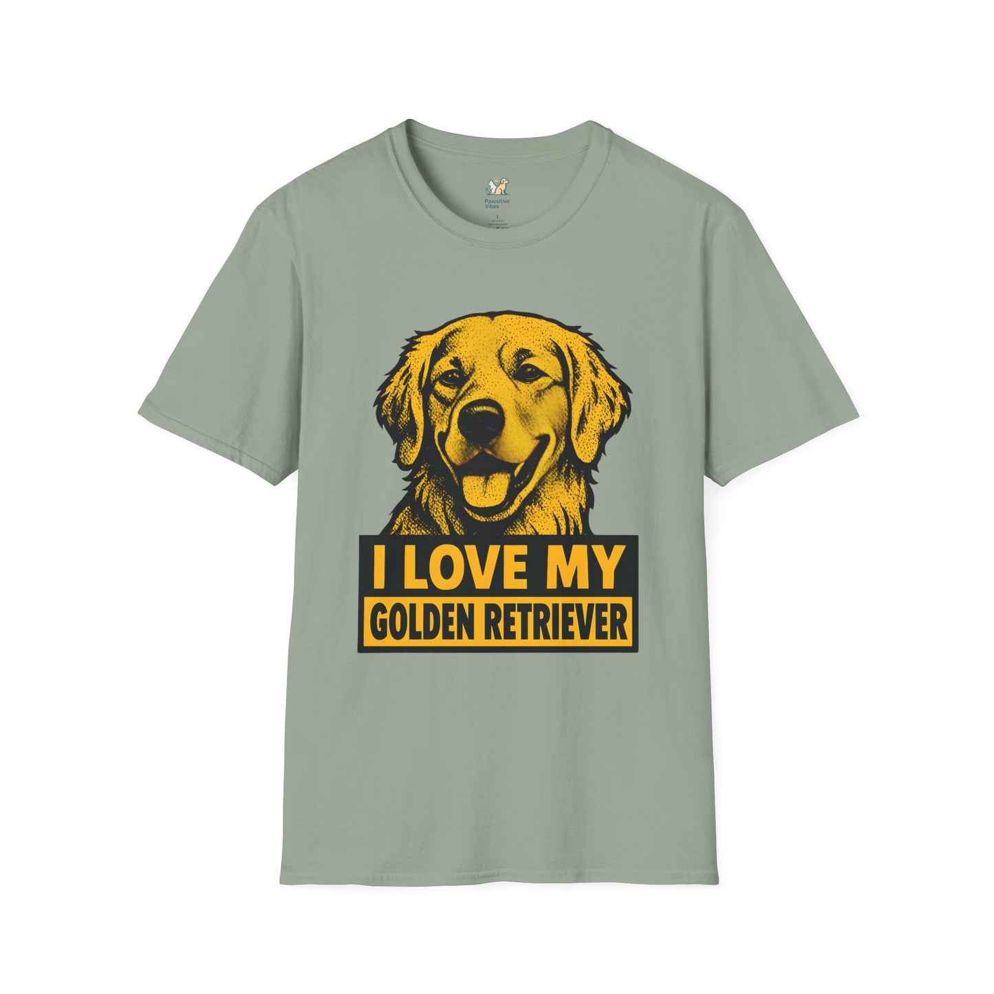 I Love My Golden Retriever T-Shirt