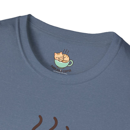 Cat in Coffee Cup T-Shirt
