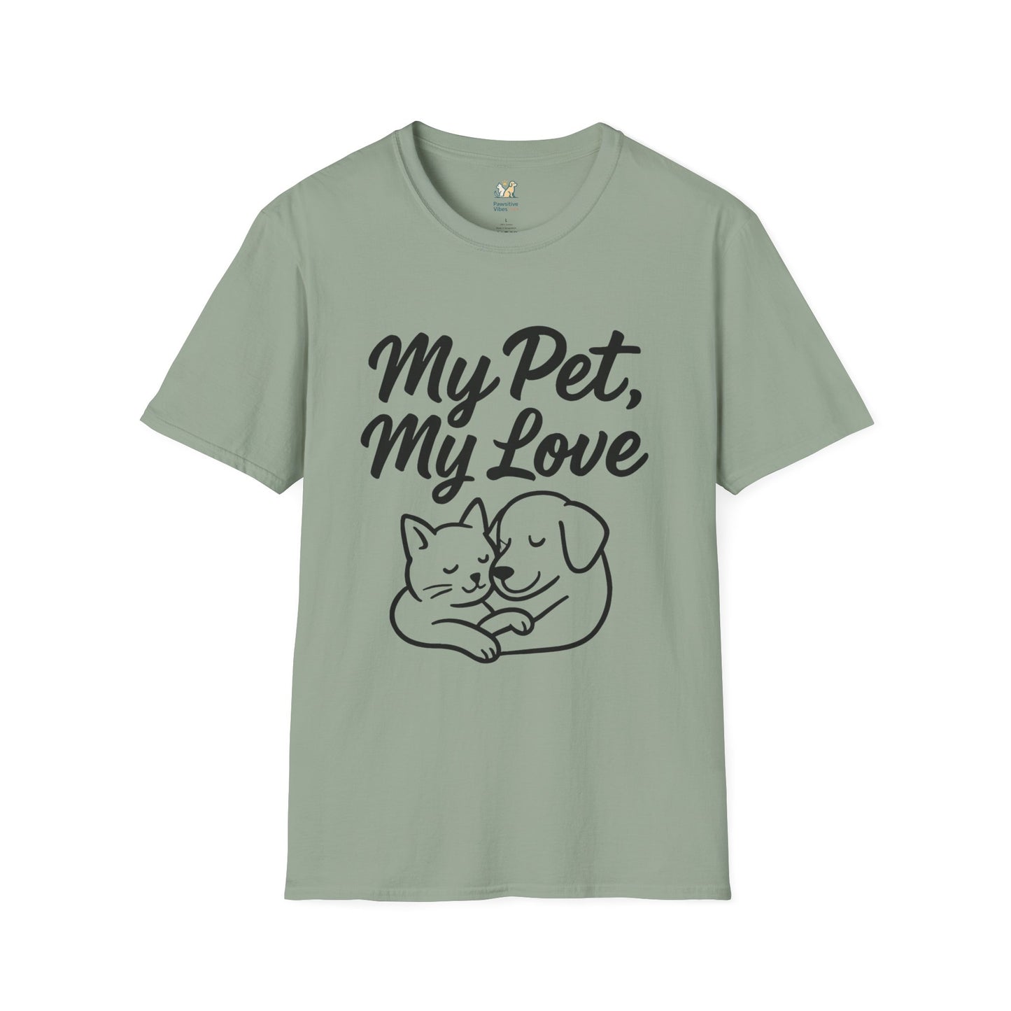 My Pet My Love Dark silhouette T-Shirt