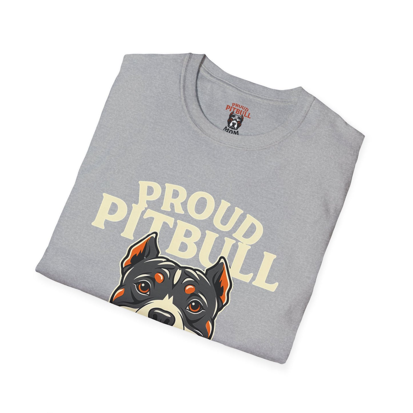 Proud Pitbull Mom T-Shirt