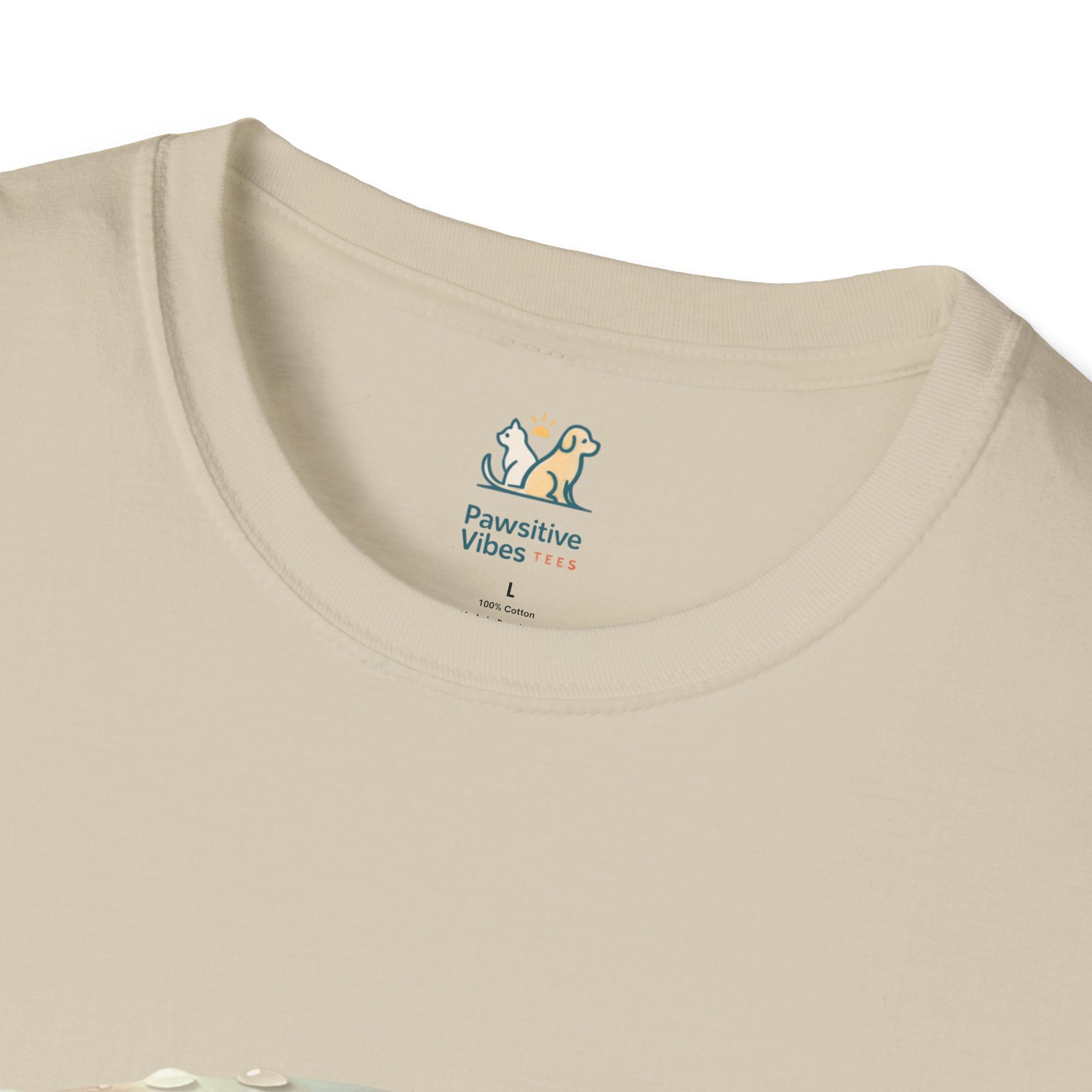 Fluffy Rabbit Beneath A Mushroom T-Shirt