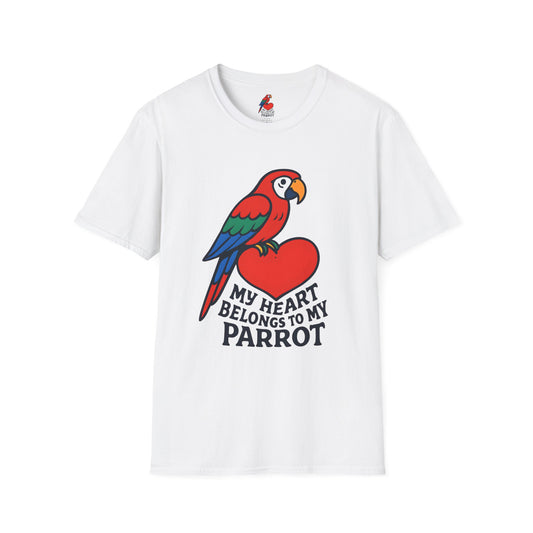 My Heart Belongs To My Parrot T-Shirt