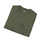 Rabbit Line ArtT-Shirt