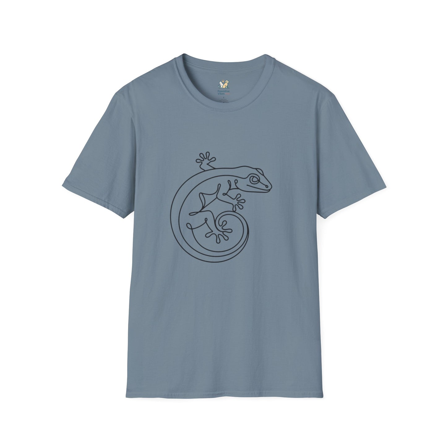 One-line Gecko T-Shirt