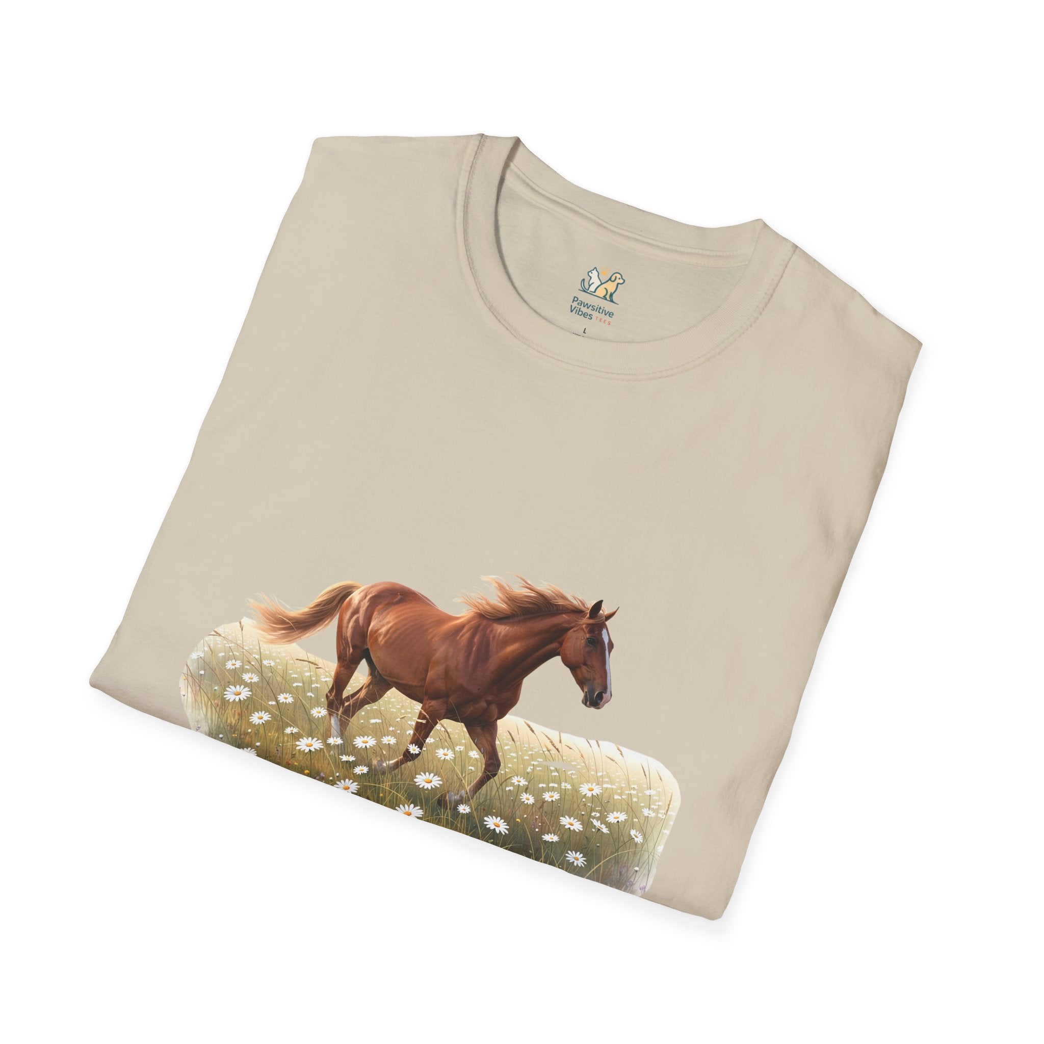Horse Trotting In A Field T-Shirt