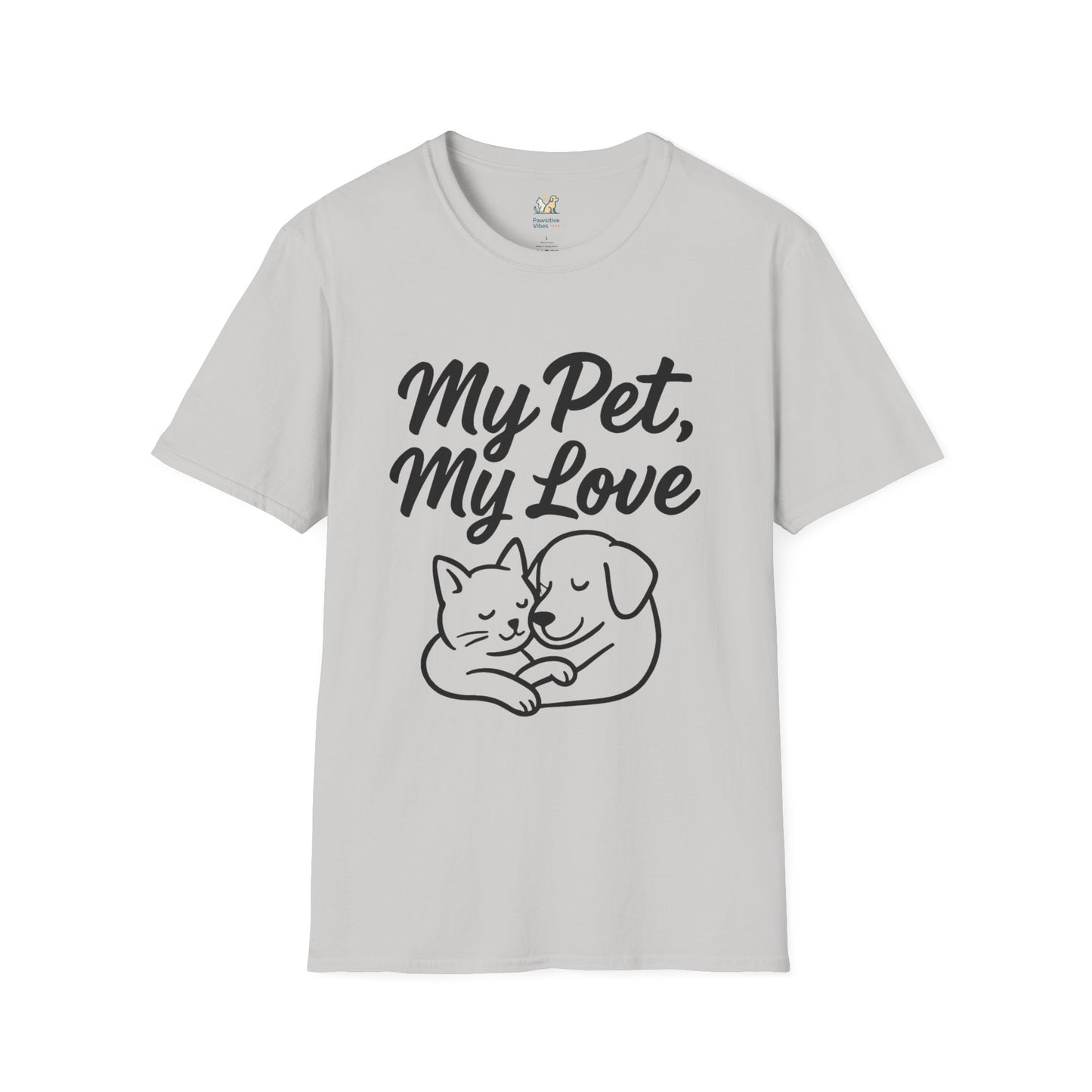My Pet My Love Dark silhouette T-Shirt