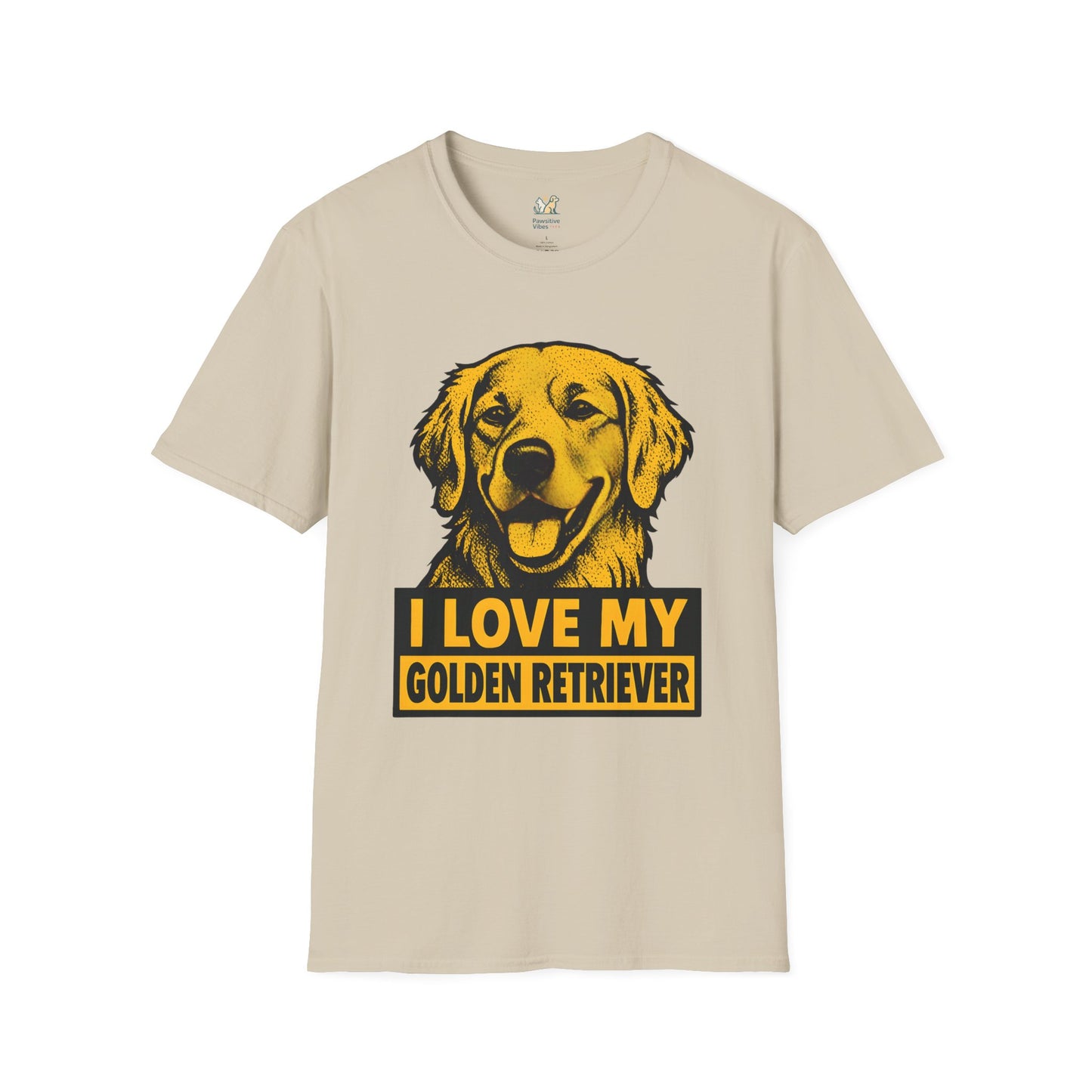I Love My Golden Retriever T-Shirt