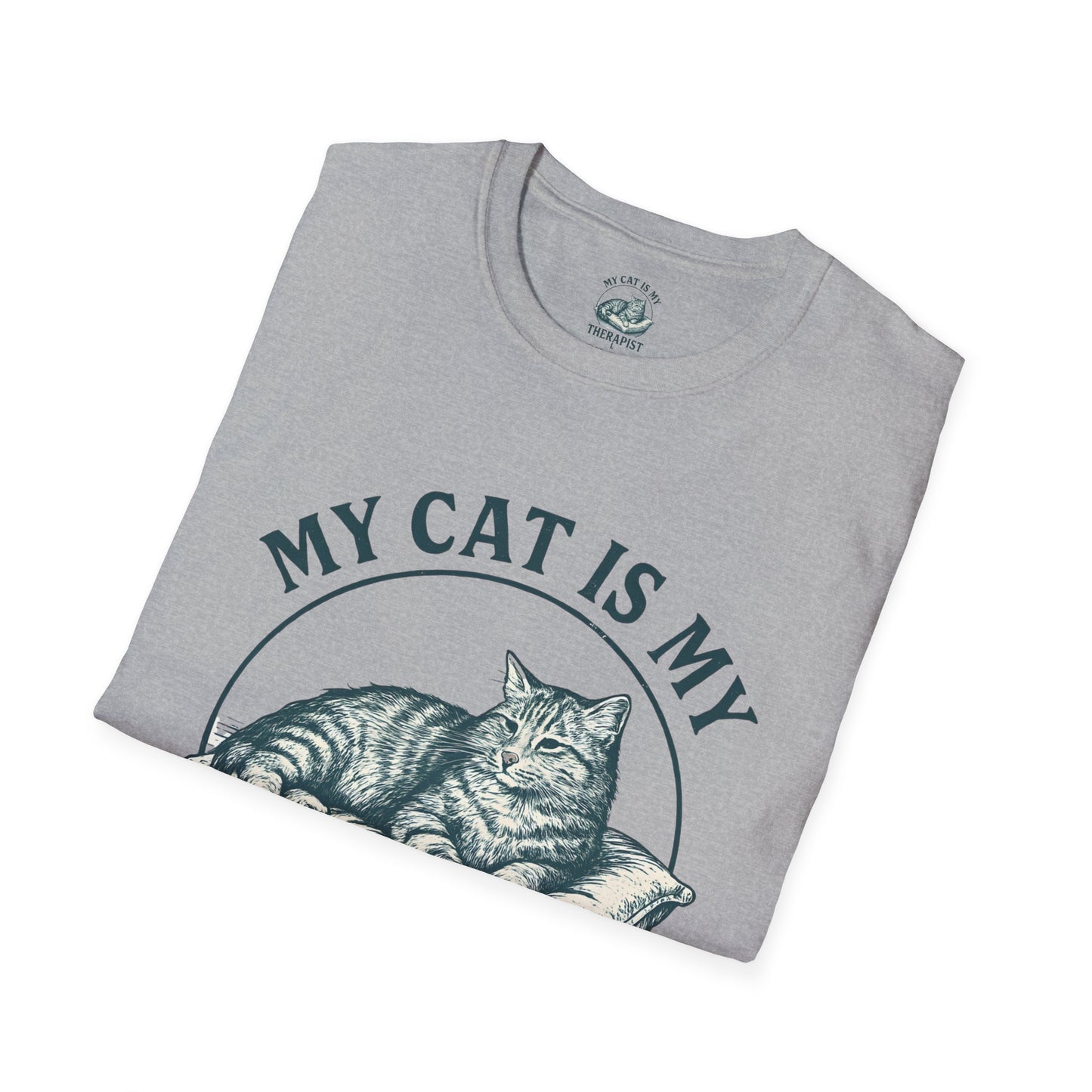 Cat Is My Therapist T-Shirt