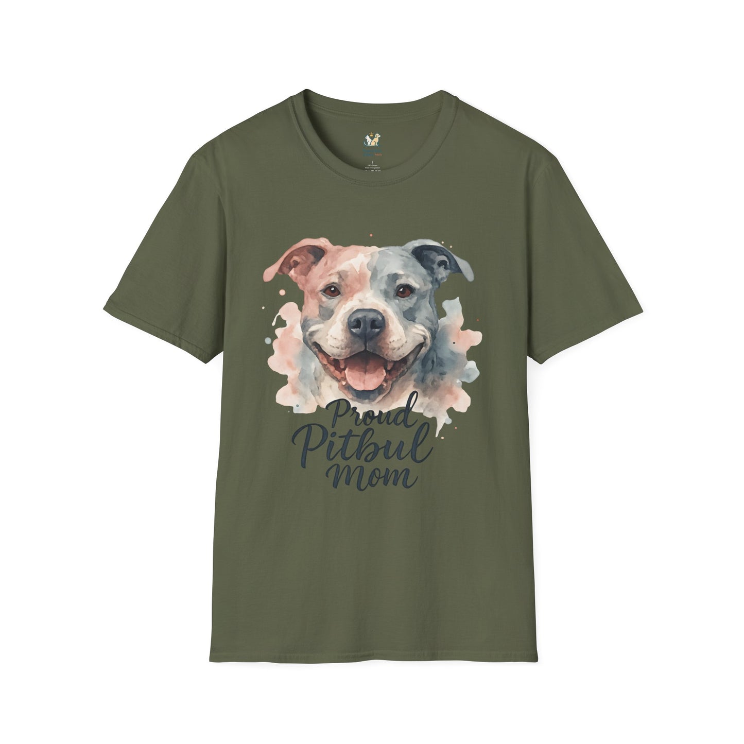Proud Pitbull Mom T-Shirt
