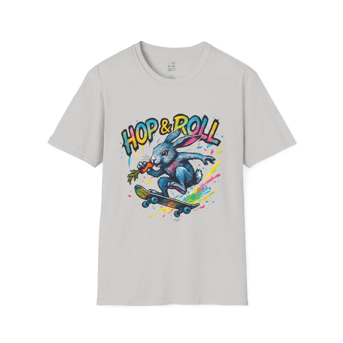 Hop and Roll RabbitT-Shirt