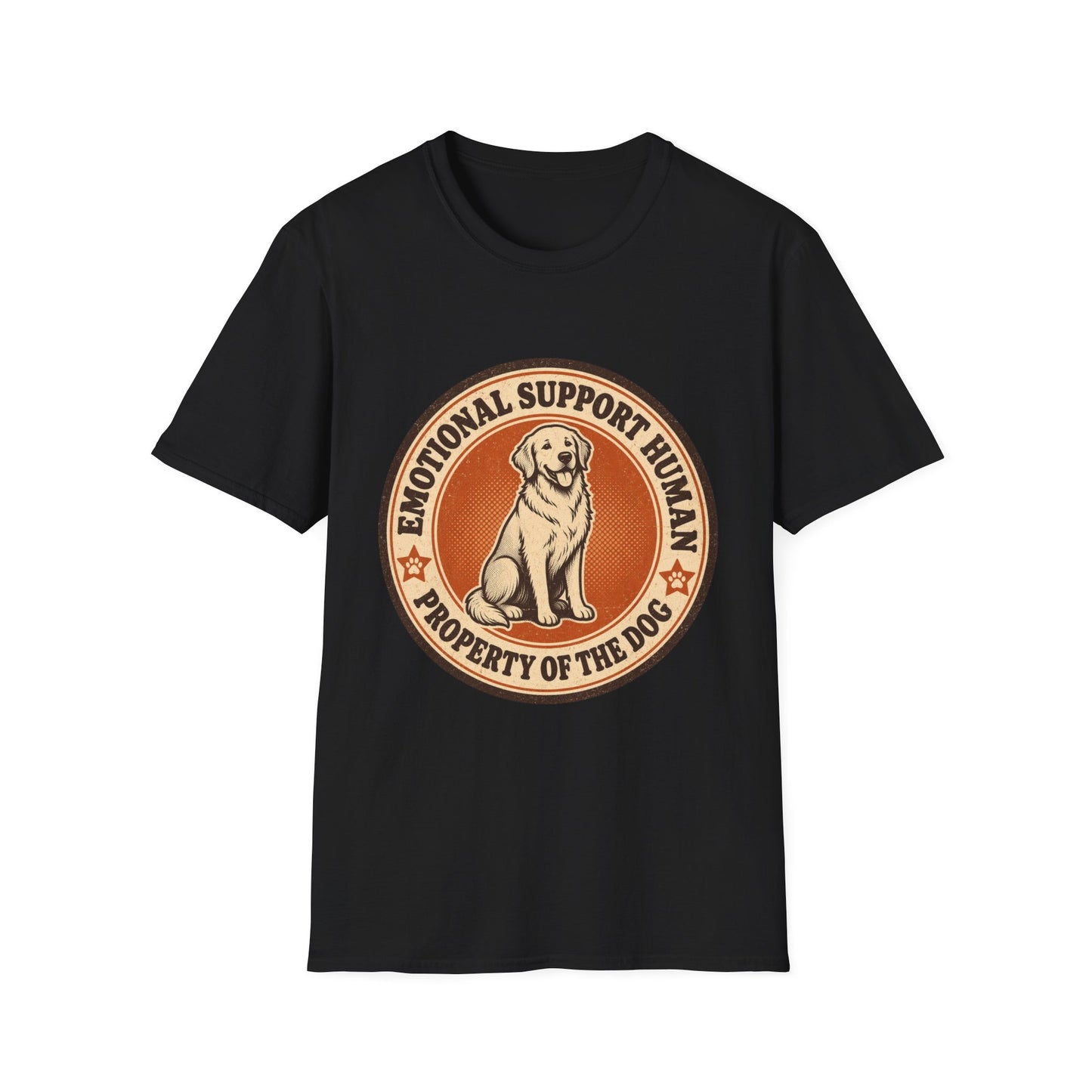 Emotional Support Human Property Of The Dog T-Shirt