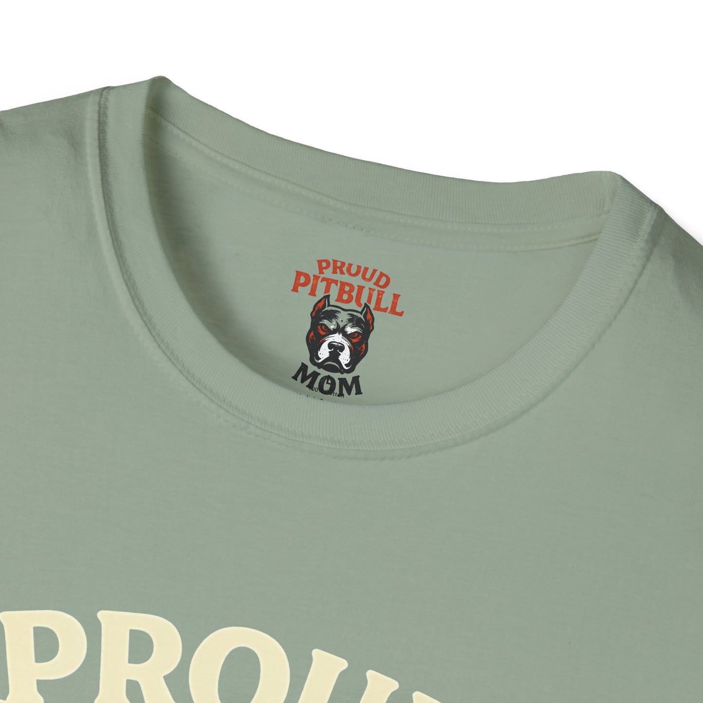 Proud Pitbull Mom T-Shirt