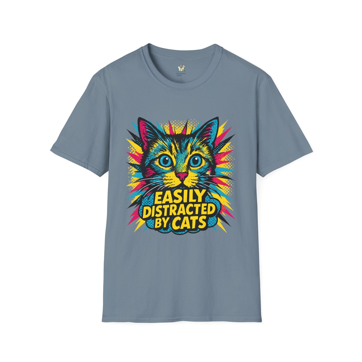 Easily Distracted by Cats T-Shirt