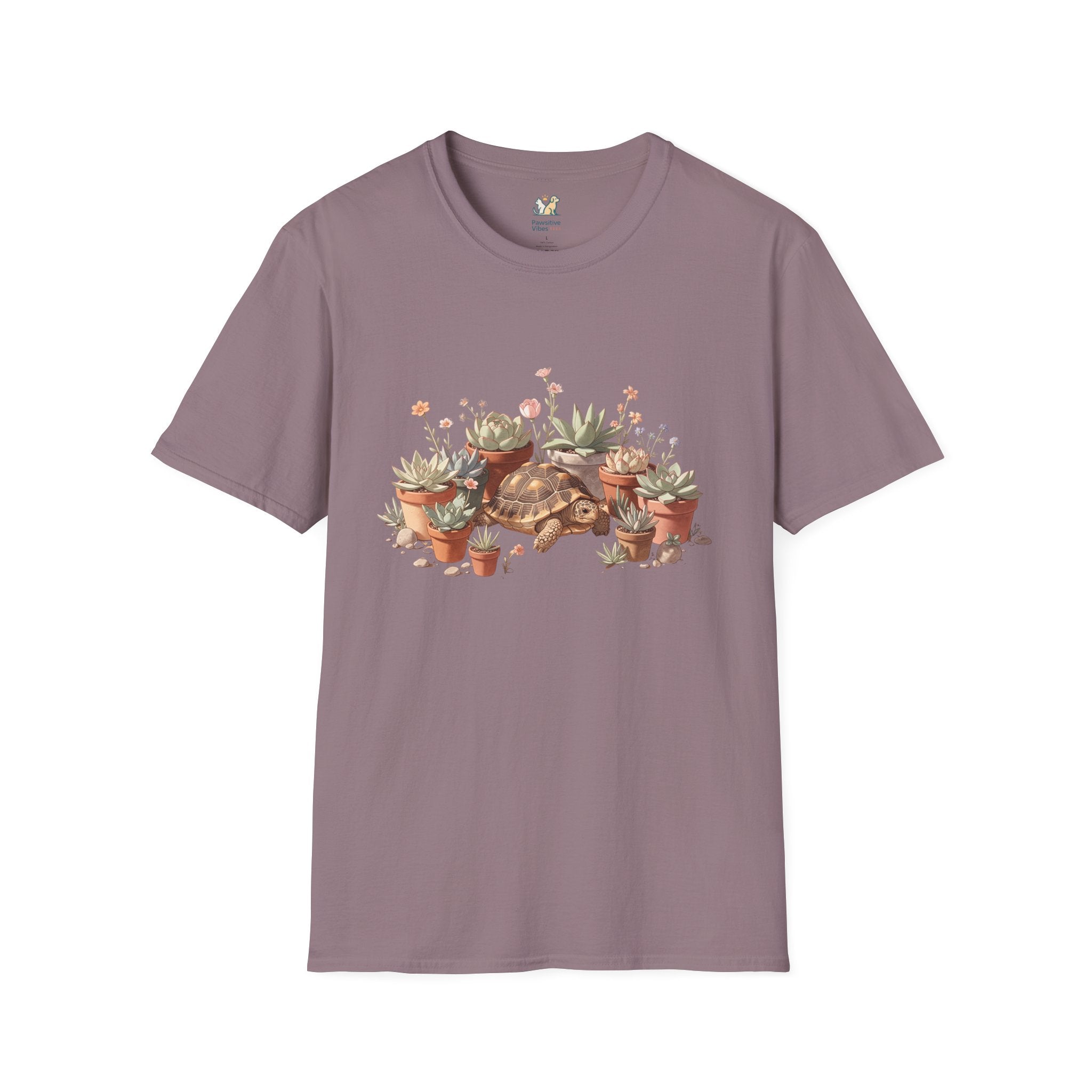 Tortoise Amid Succulents T-Shirt