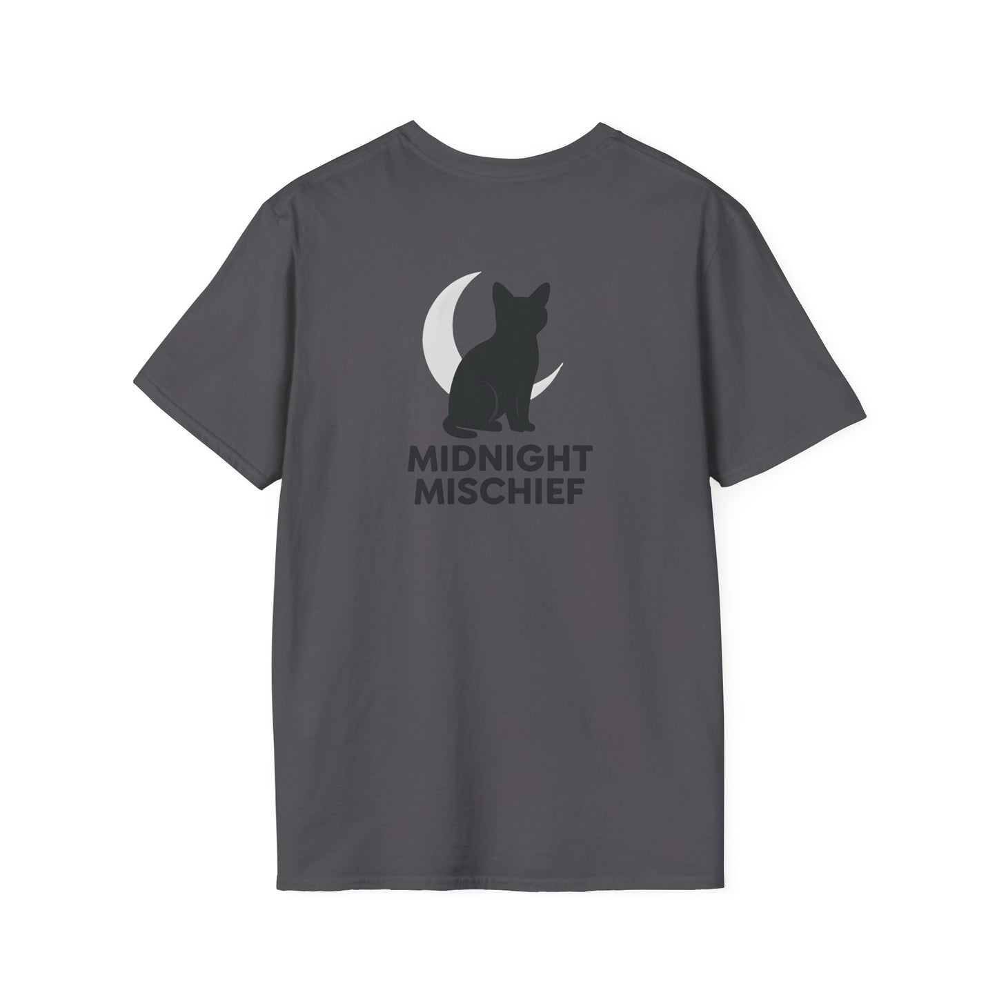 Midnight Mischief Moonlit Cat T-Shirt