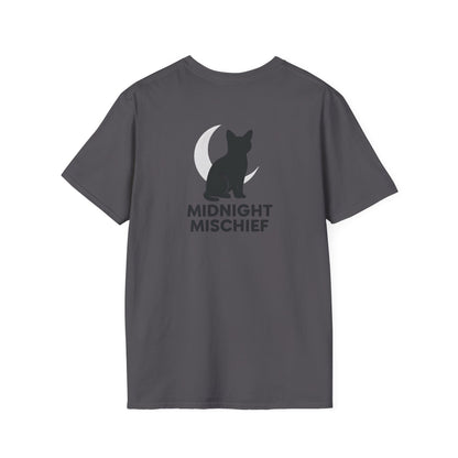 Midnight Mischief Moonlit Cat T-Shirt