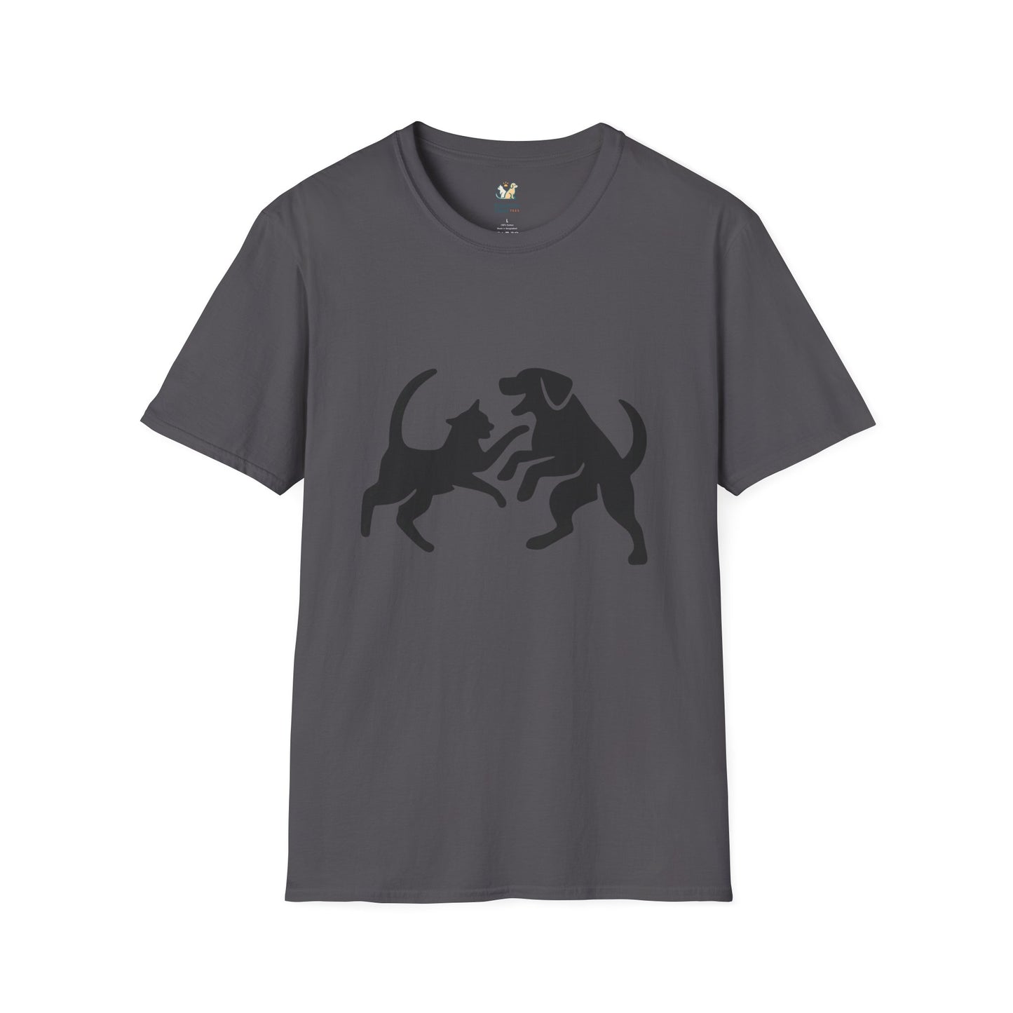 Cat and dog fight T-Shirt