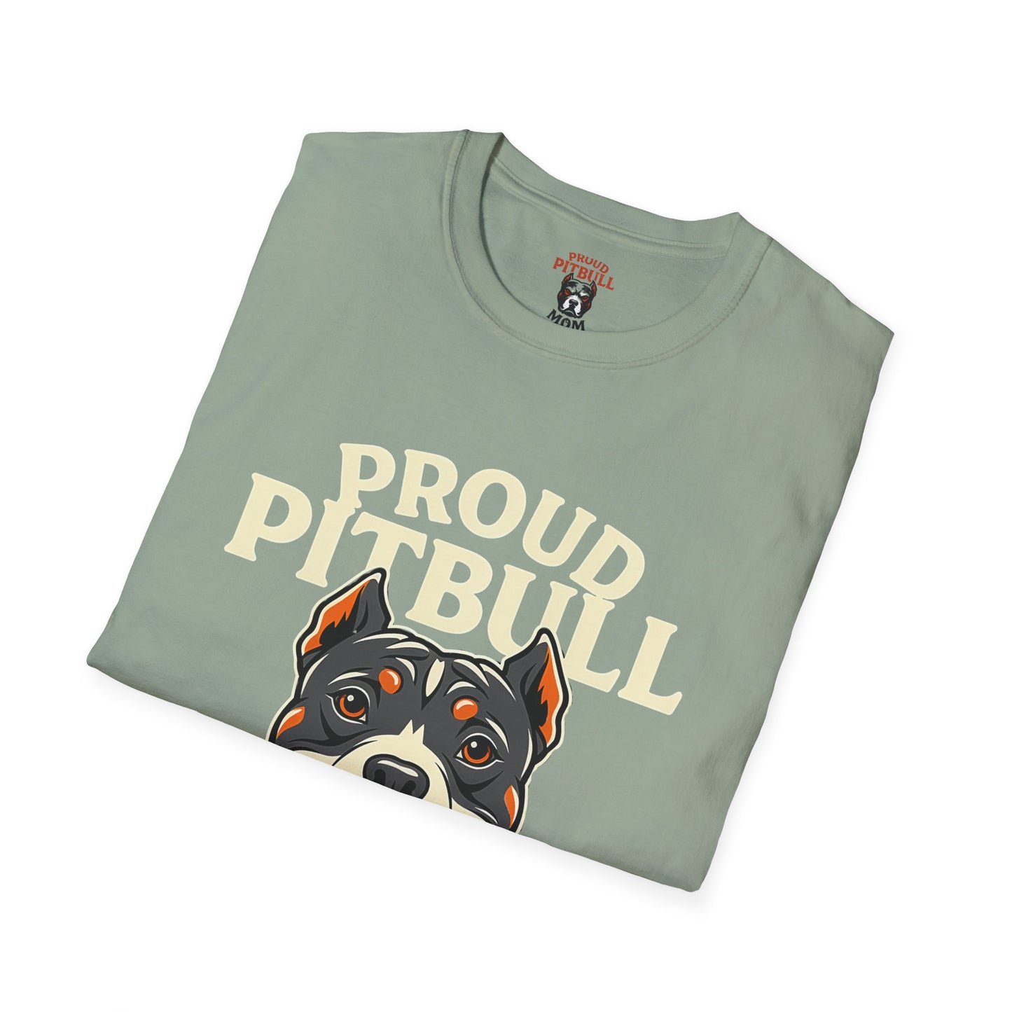 Proud Pitbull Mom T-Shirt