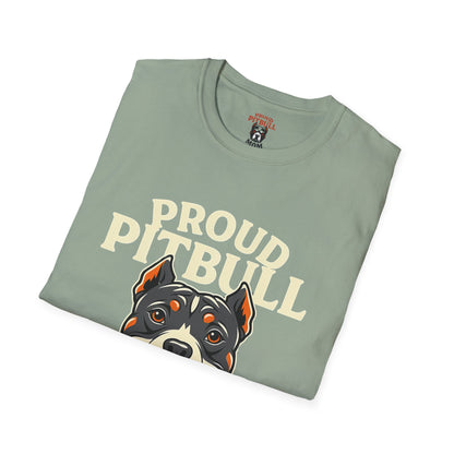 Proud Pitbull Mom T-Shirt