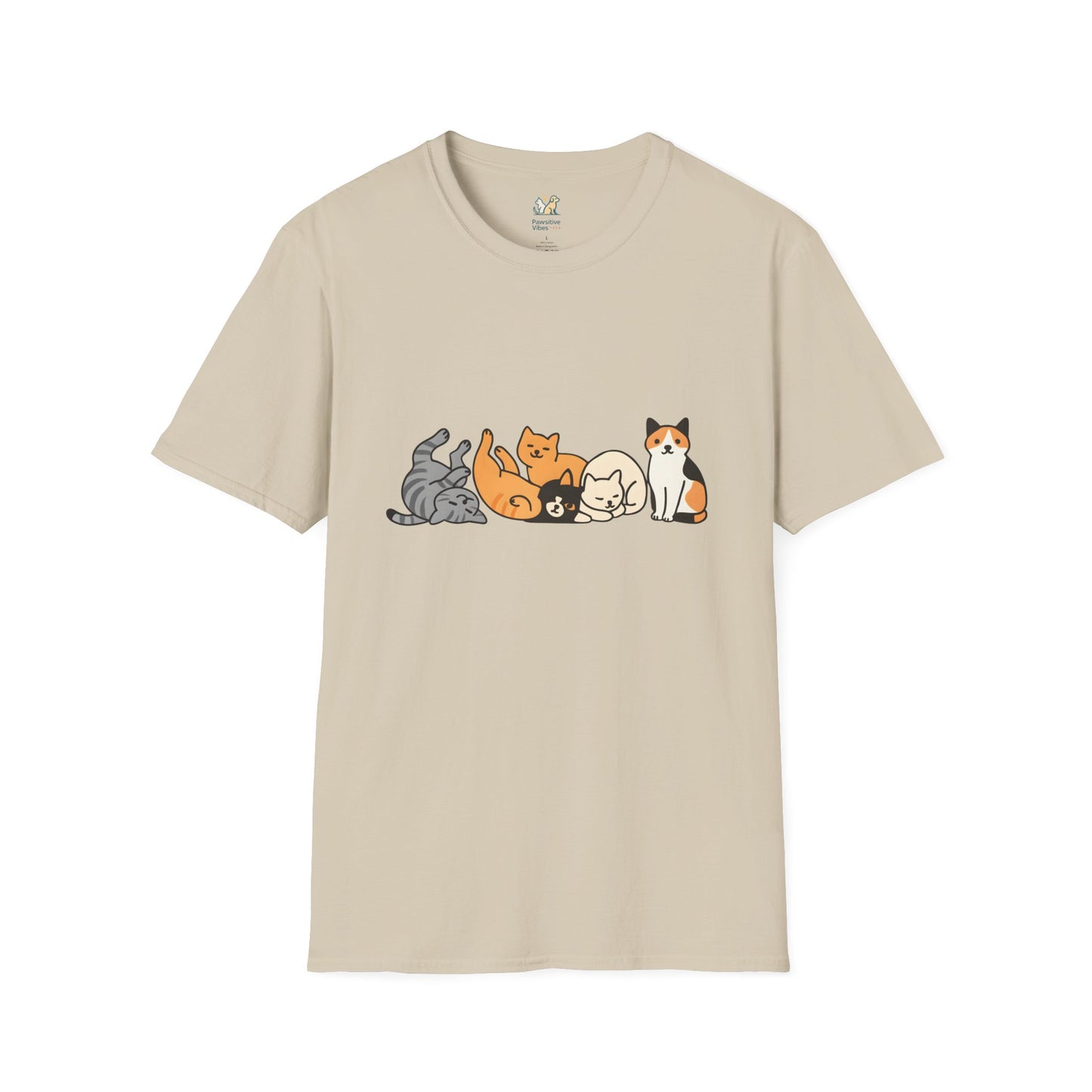 Cats Resting Together T-Shirt