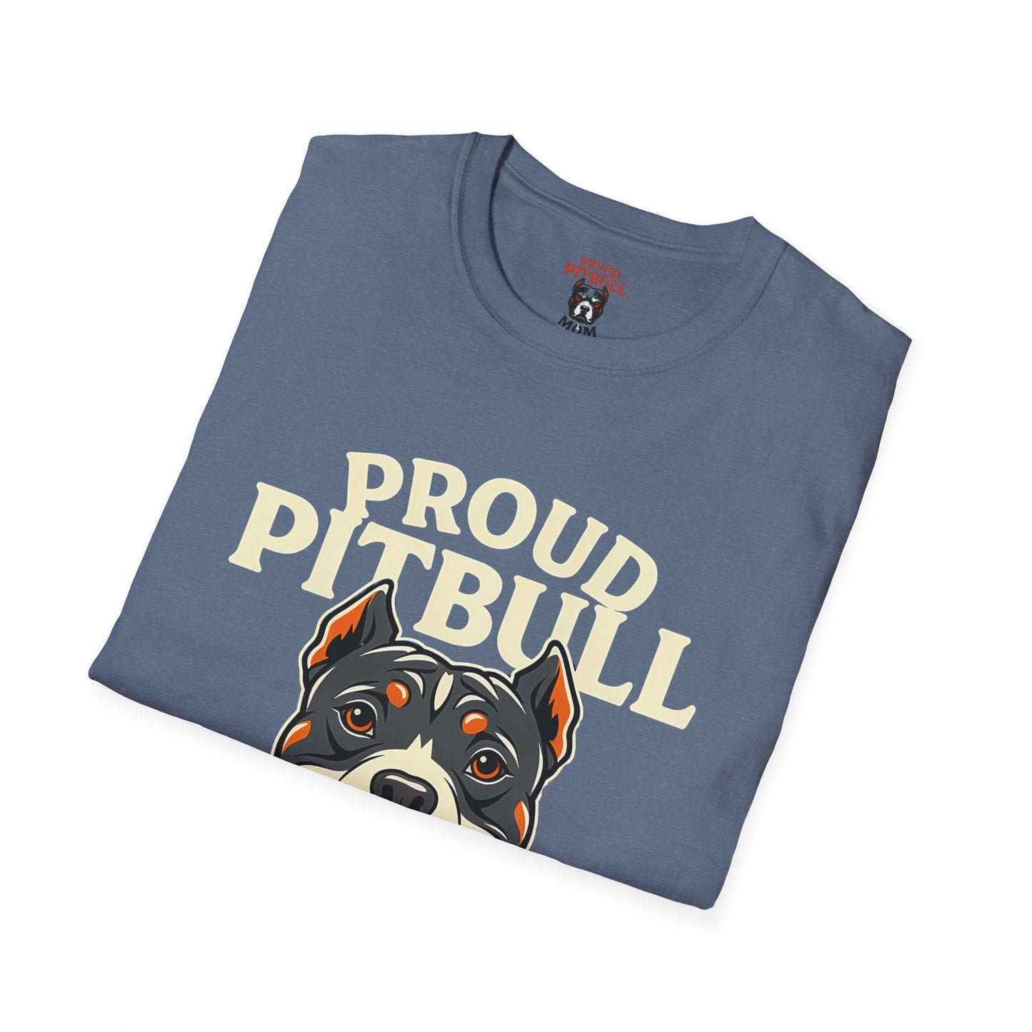 Proud Pitbull Mom T-Shirt