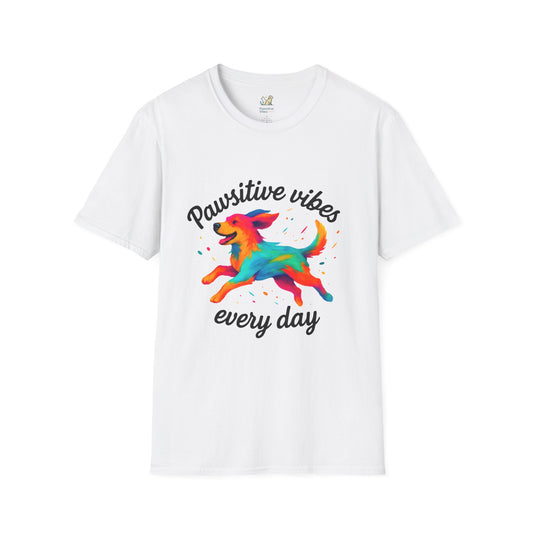 Colorful Running Dog T-Shirt