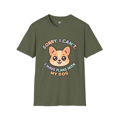 Plans With My Dog T-Shirt