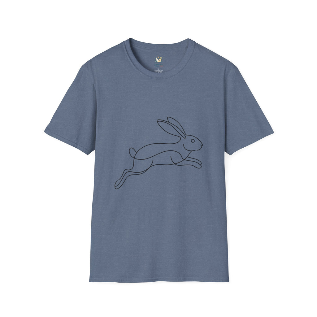Rabbit Line ArtT-Shirt