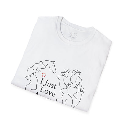 I Just Love Animals T-Shirt