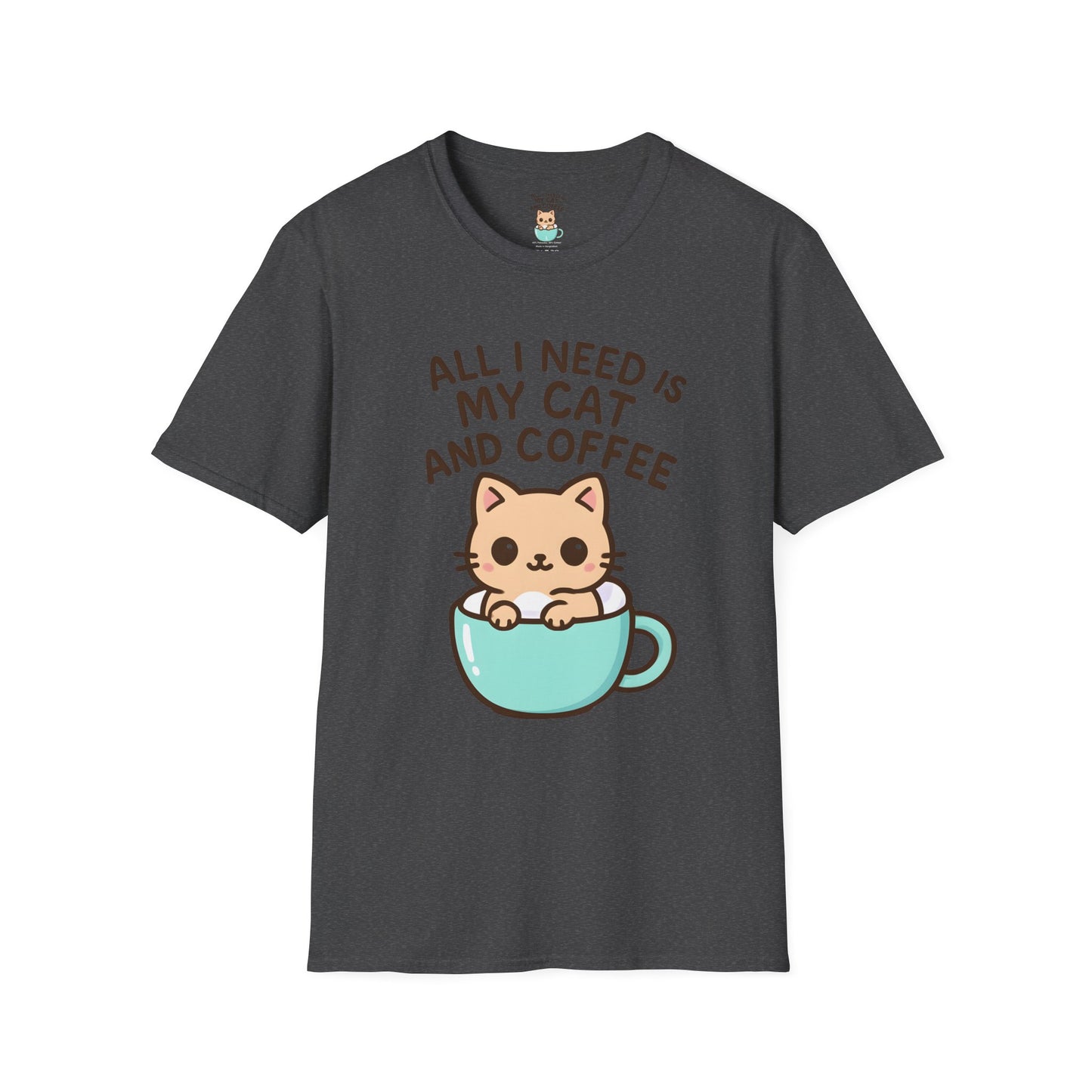 Cat in Coffee Cup T-Shirt
