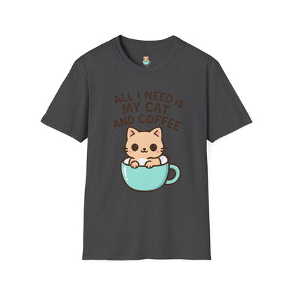 Cat in Coffee Cup T-Shirt