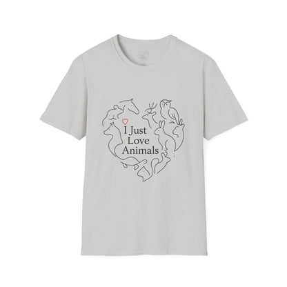 I Just Love Animals T-Shirt