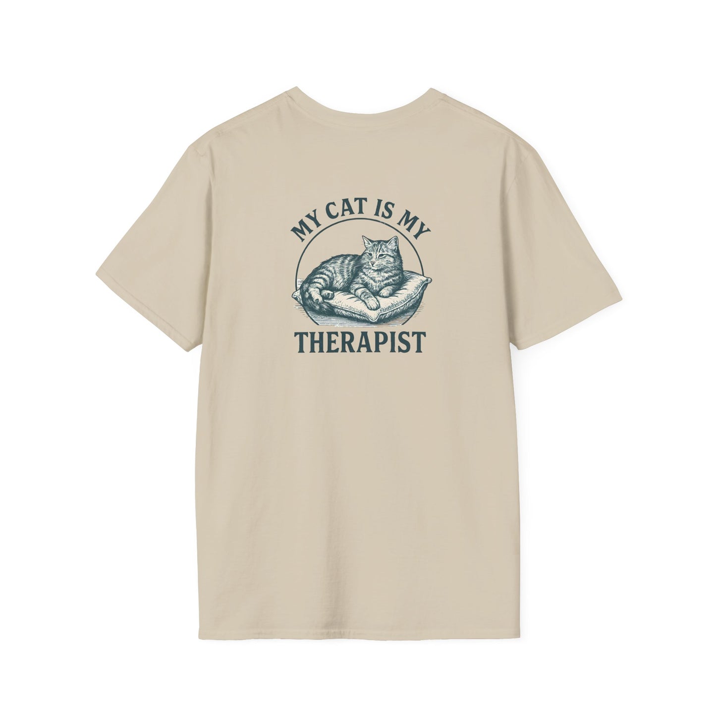 Cat Is My Therapist T-Shirt