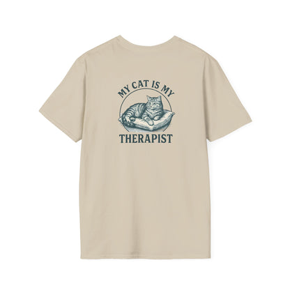 Cat Is My Therapist T-Shirt
