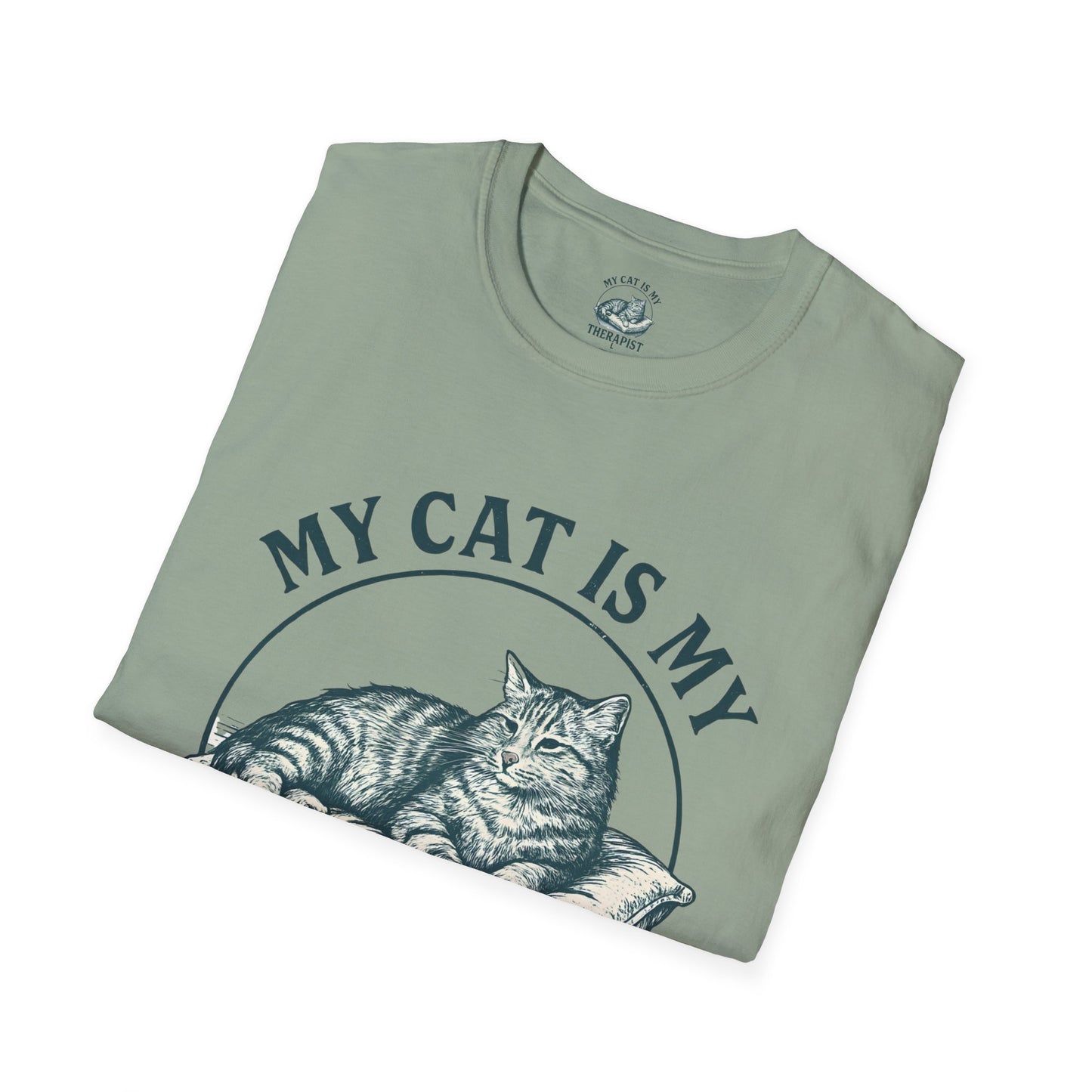 Cat Is My Therapist T-Shirt