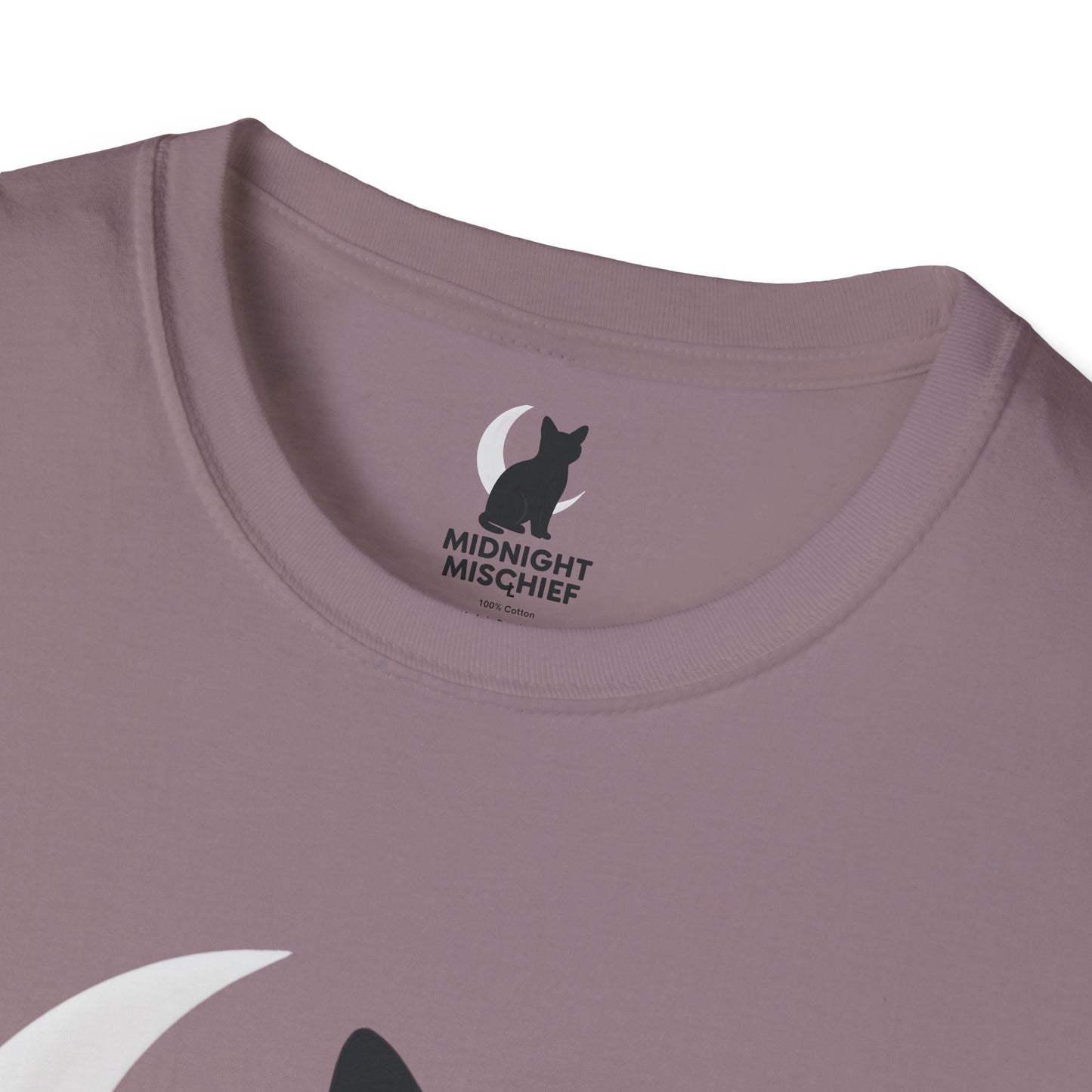 Midnight Mischief Moonlit Cat T-Shirt