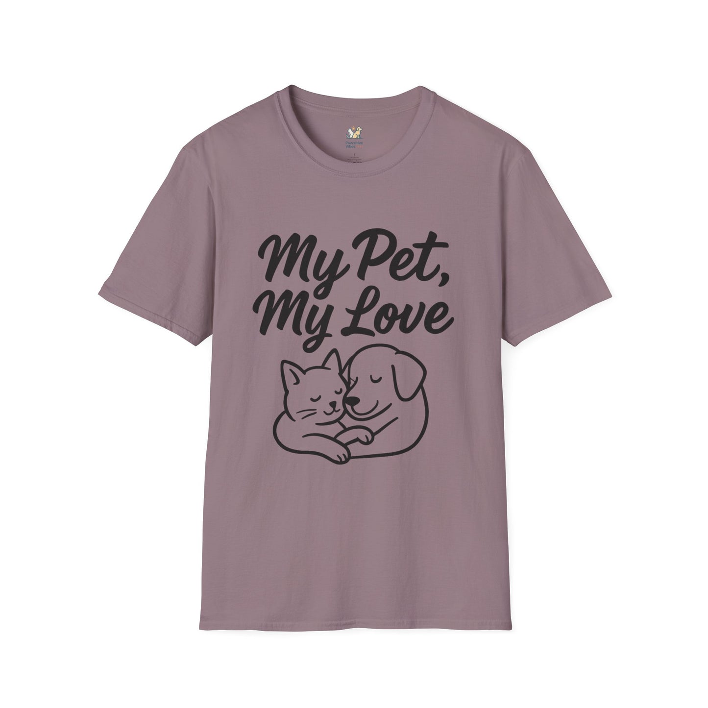 My Pet My Love Dark silhouette T-Shirt