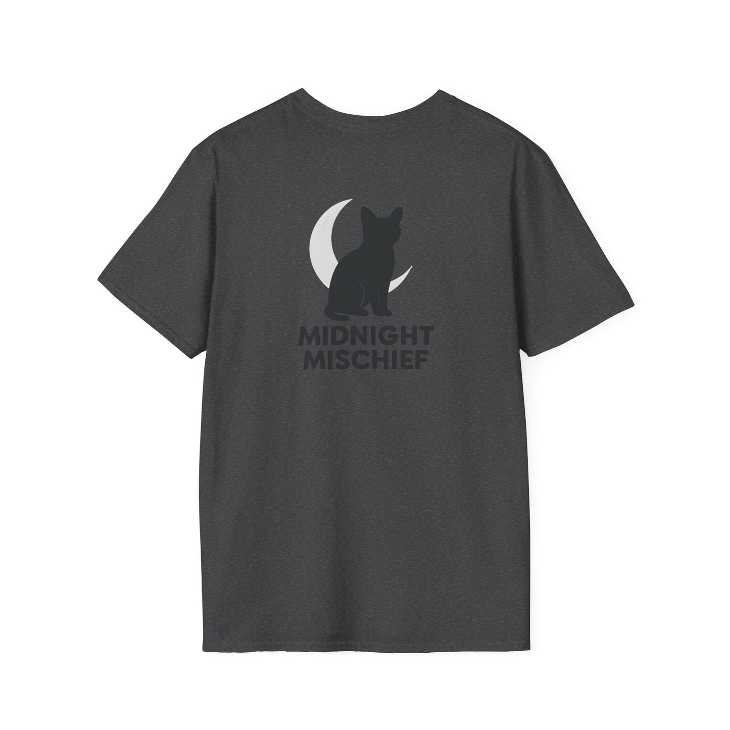 Midnight Mischief Moonlit Cat T-Shirt
