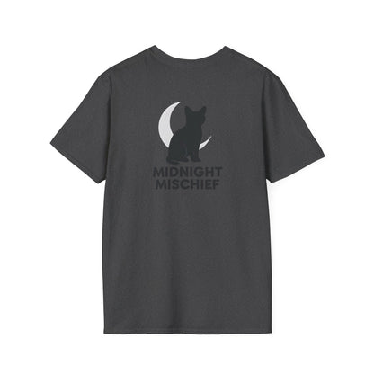 Midnight Mischief Moonlit Cat T-Shirt